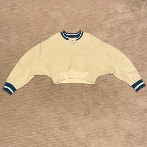 Urban Outfitters BDG Cream and Blue Sweatshirt